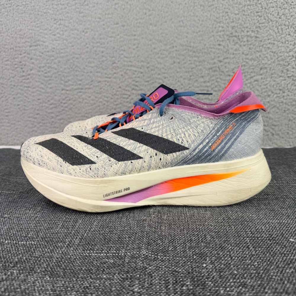 Adidas Adizero Prime X Mens 11 Pulse Mint Carbon Plate Running Shoes GX6675 - Picture 2 of 11